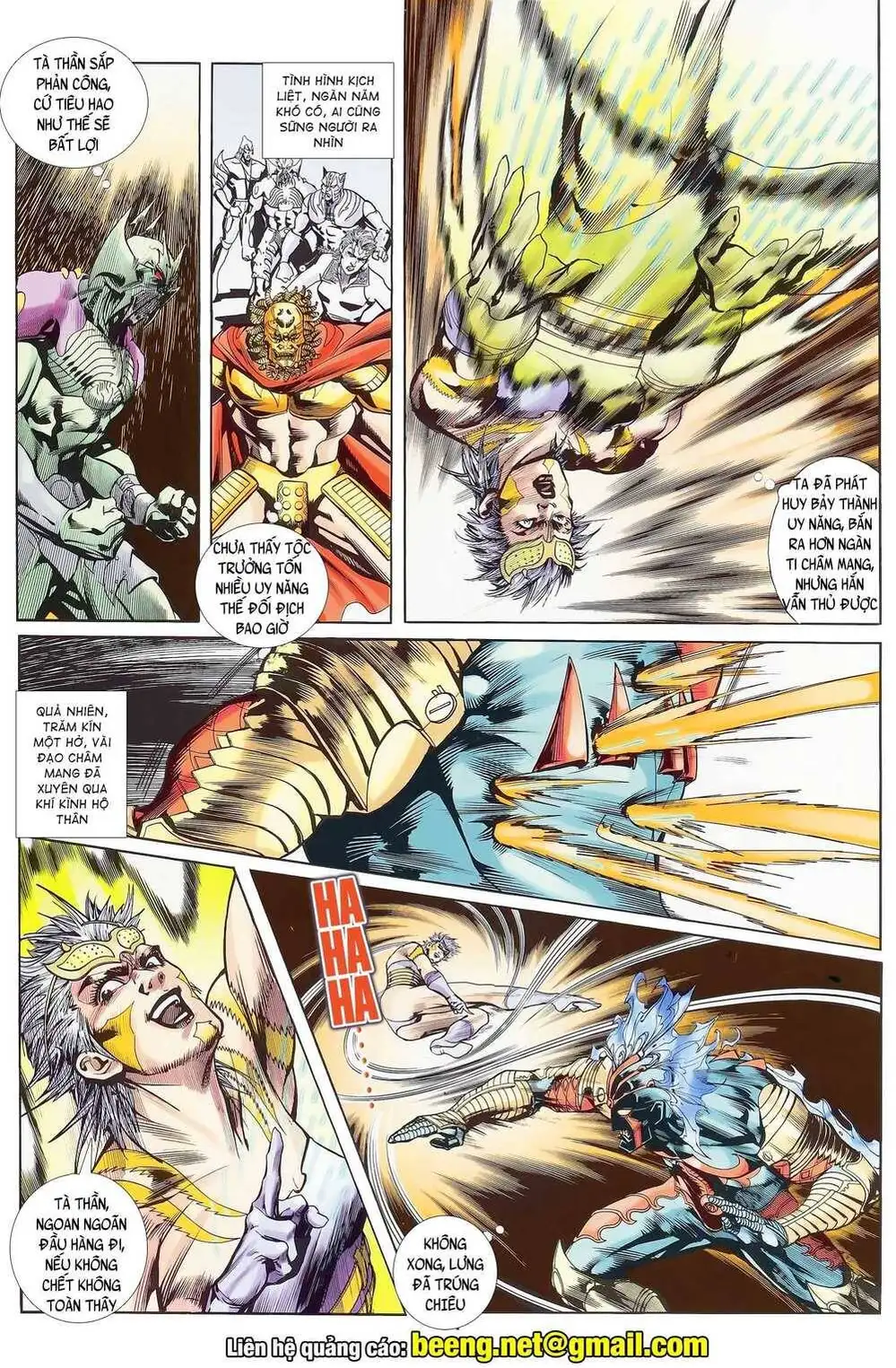 Truyện Tranh Long Hổ 5 Thế trang 8