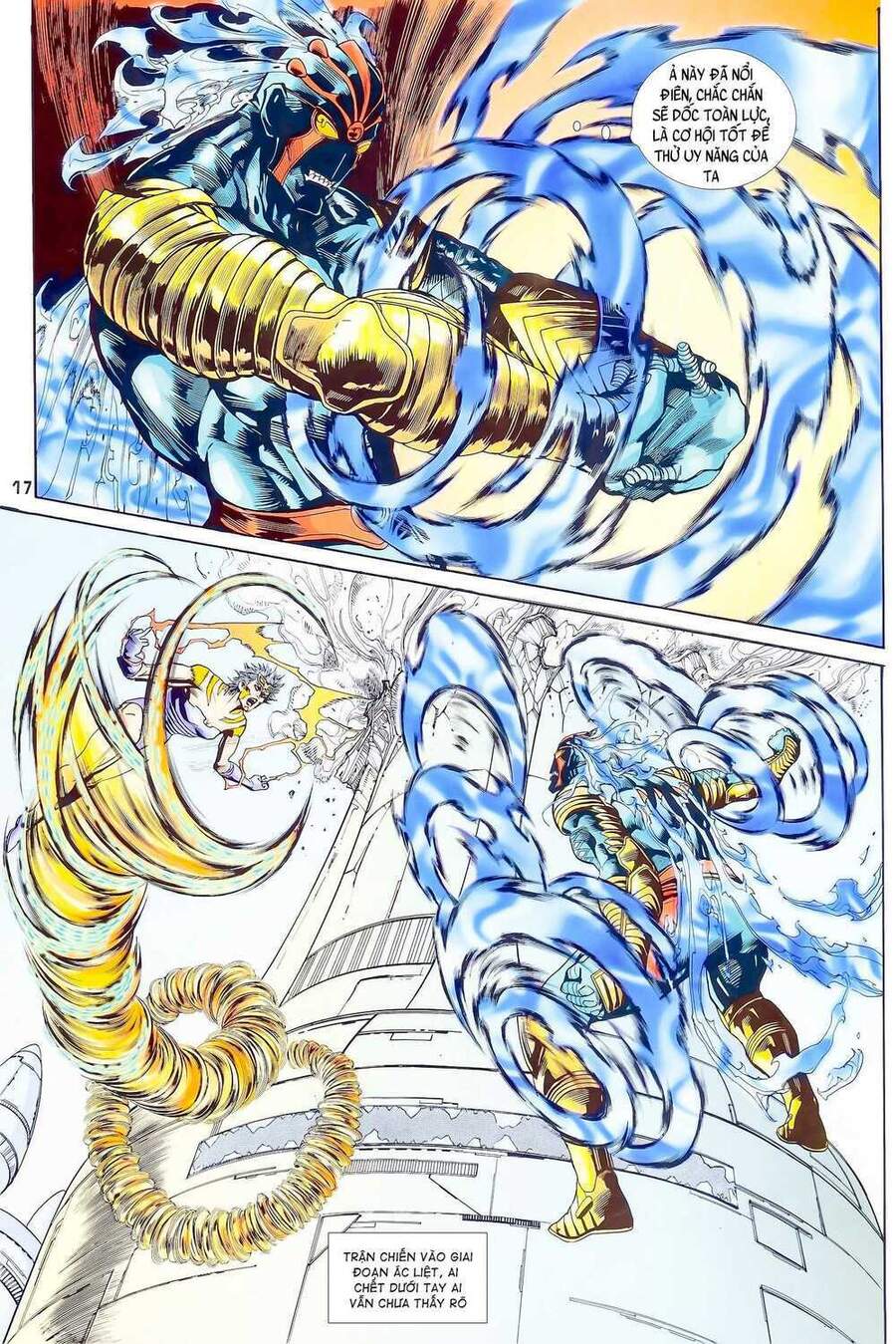 Truyện Tranh Long Hổ 5 Thế trang 8