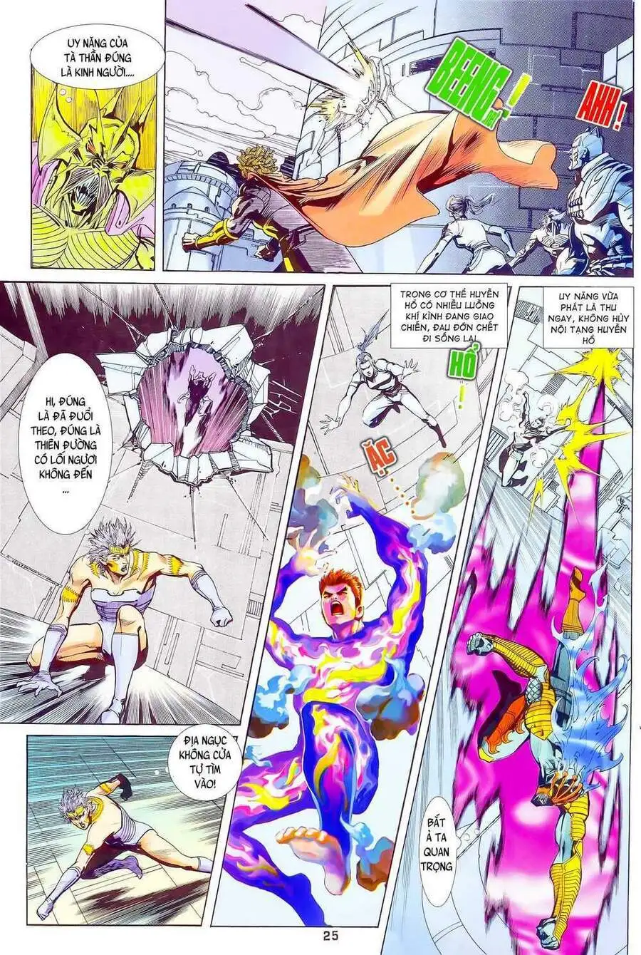 Truyện Tranh Long Hổ 5 Thế trang 8