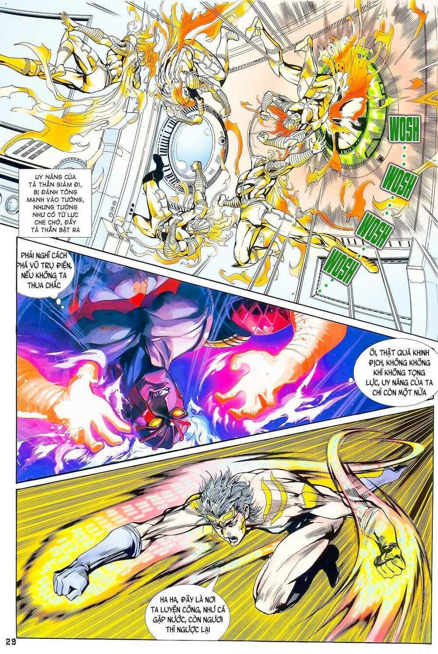 Truyện Tranh Long Hổ 5 Thế trang 8