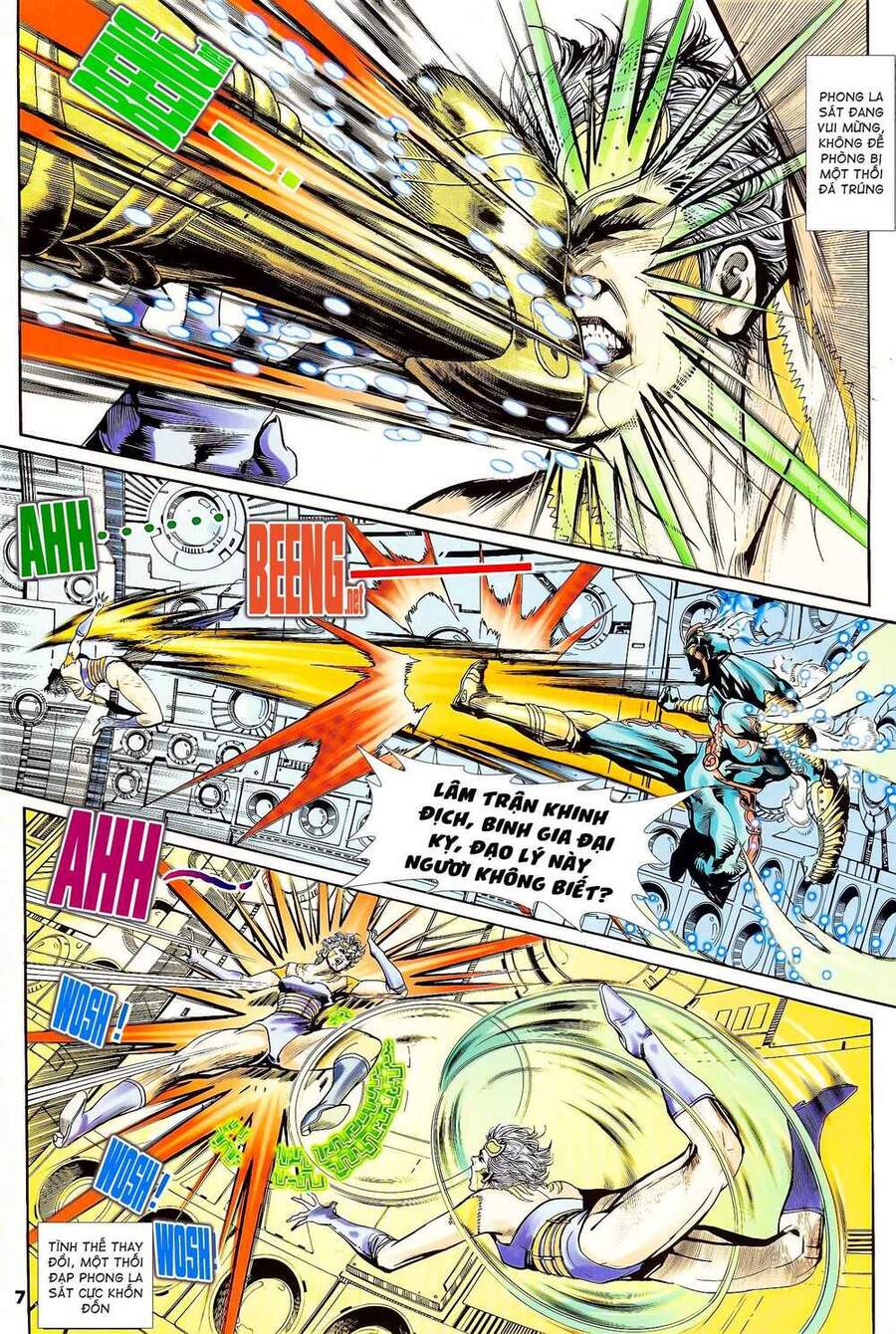 Truyện Tranh Long Hổ 5 Thế trang 8
