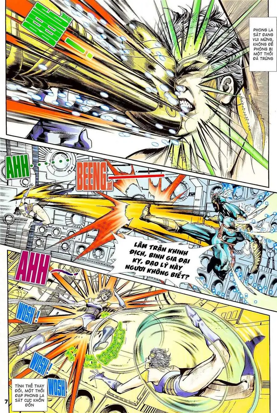 Truyện Tranh Long Hổ 5 Thế trang 8
