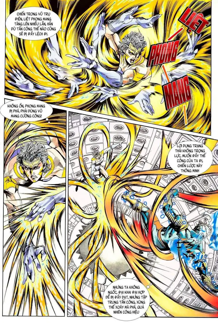 Truyện Tranh Long Hổ 5 Thế trang 8