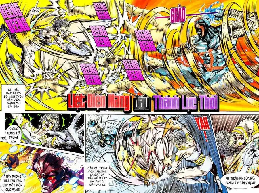 Truyện Tranh Long Hổ 5 Thế trang 8