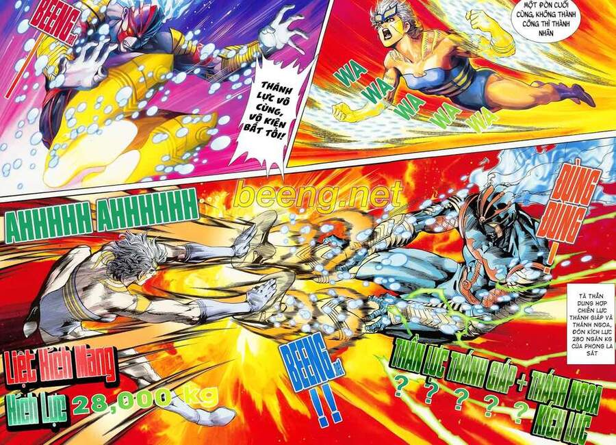Truyện Tranh Long Hổ 5 Thế trang 8