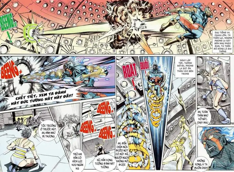 Truyện Tranh Long Hổ 5 Thế trang 8