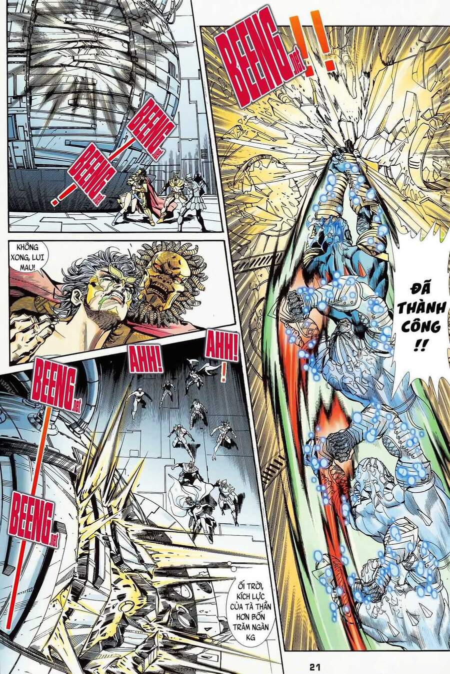 Truyện Tranh Long Hổ 5 Thế trang 8