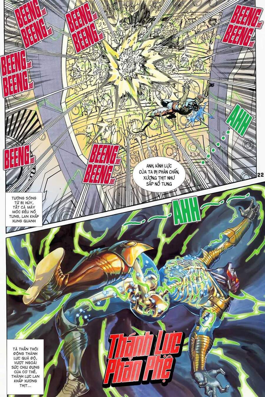 Truyện Tranh Long Hổ 5 Thế trang 8