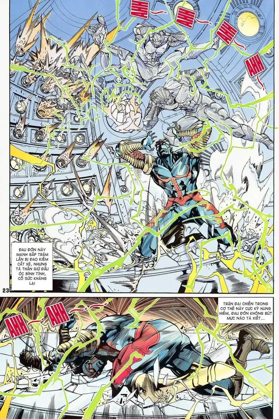 Truyện Tranh Long Hổ 5 Thế trang 8