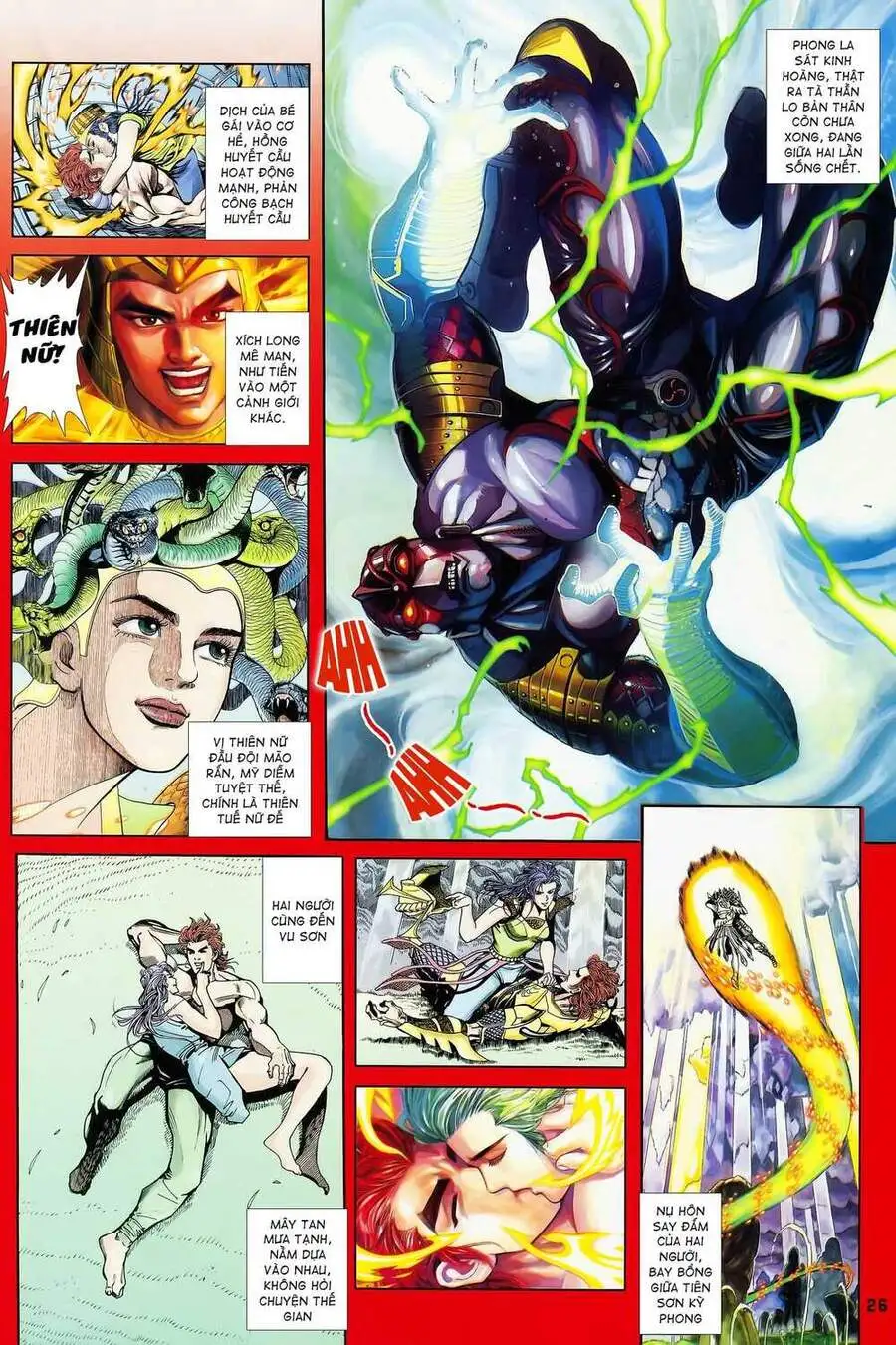 Truyện Tranh Long Hổ 5 Thế trang 8