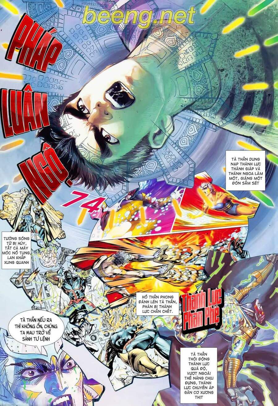 Truyện Tranh Long Hổ 5 Thế trang 8