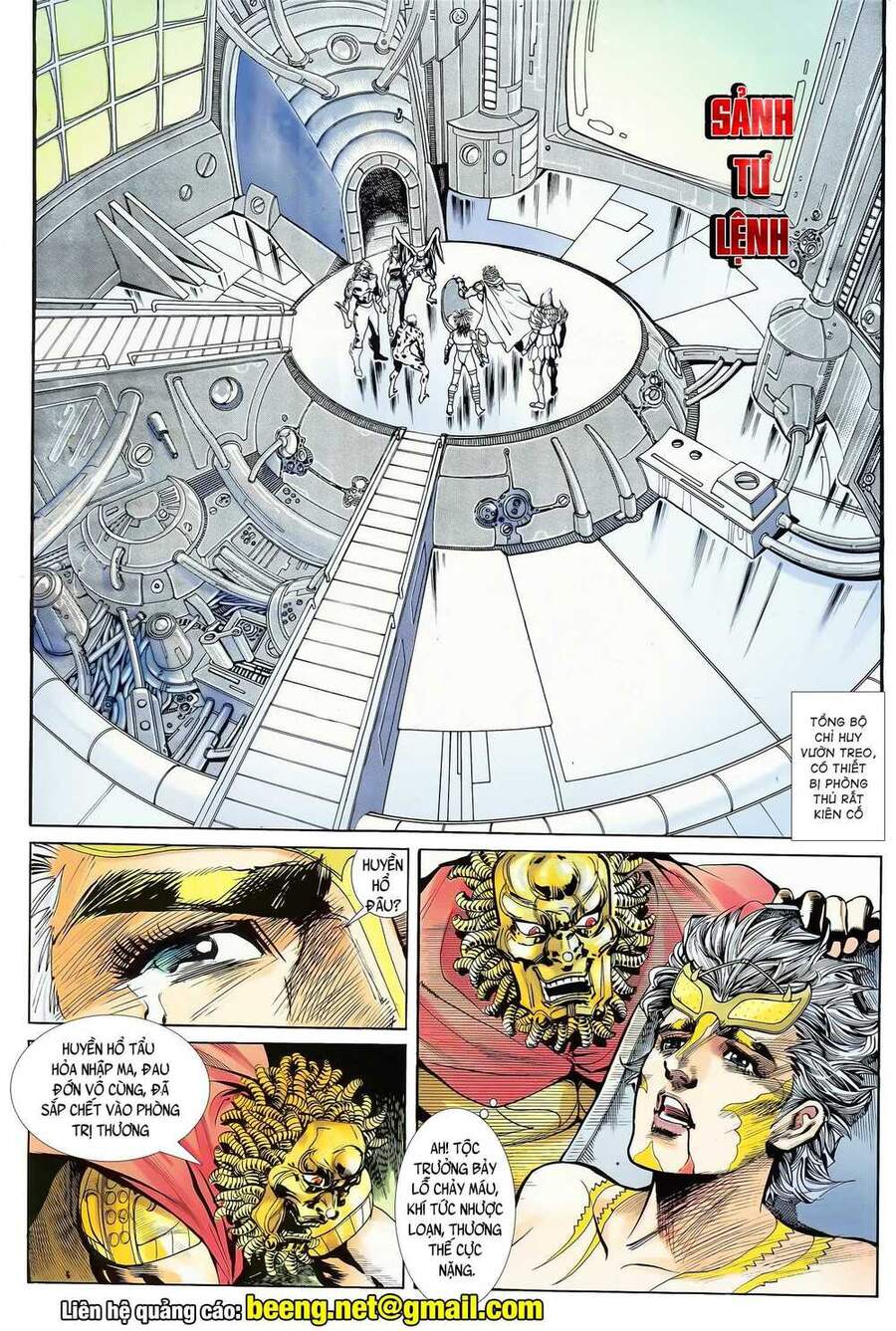 Truyện Tranh Long Hổ 5 Thế trang 8
