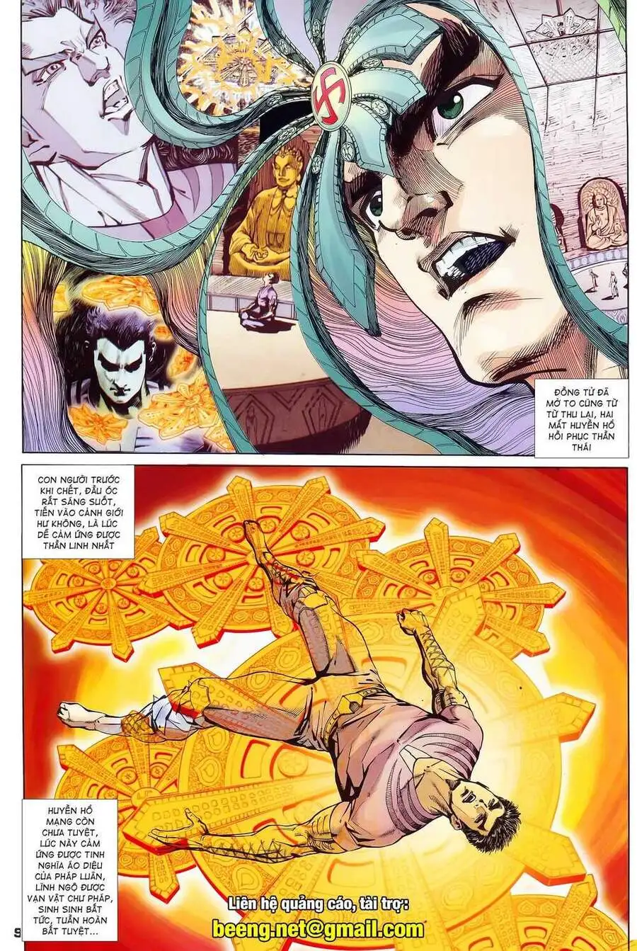 Truyện Tranh Long Hổ 5 Thế trang 8