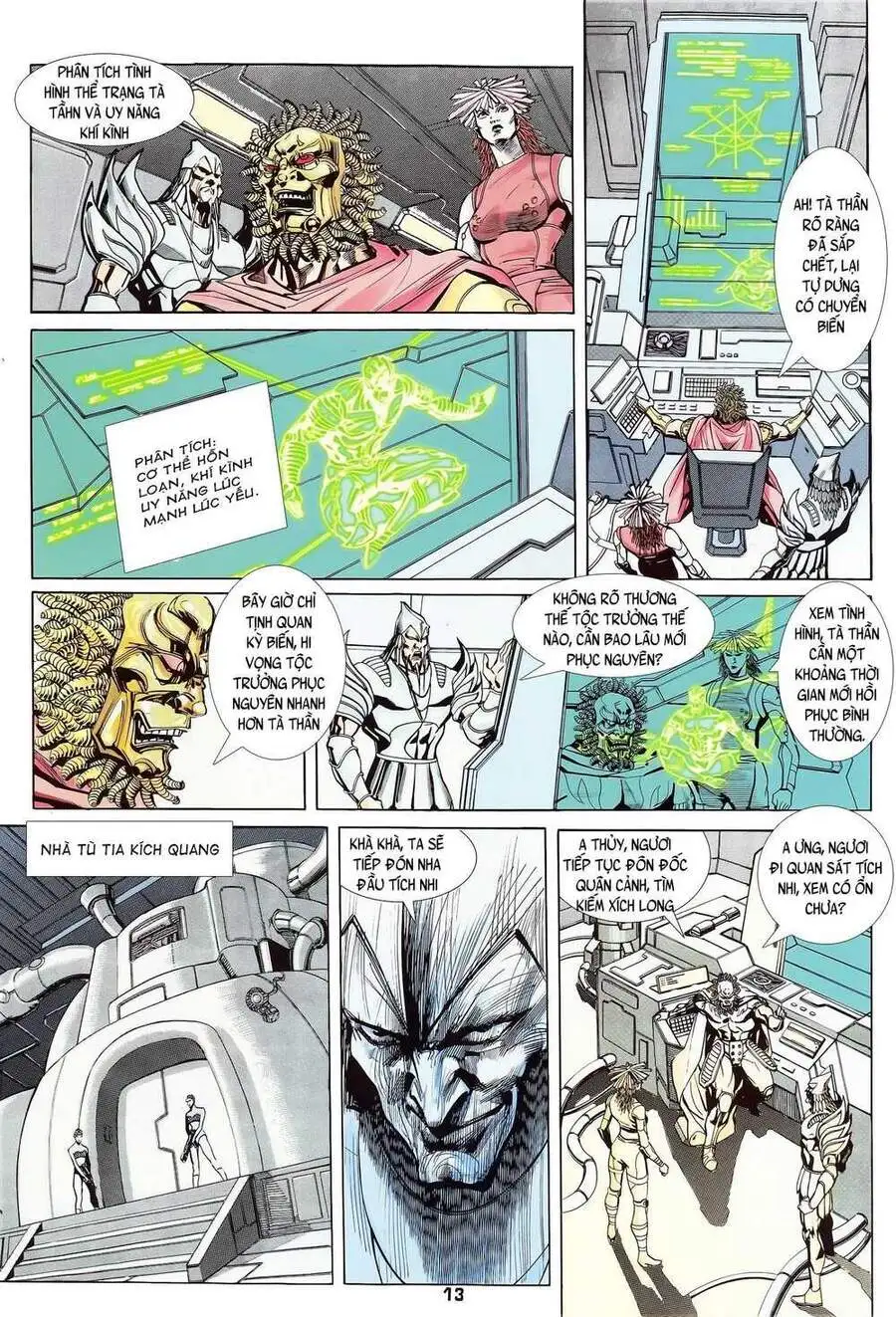 Truyện Tranh Long Hổ 5 Thế trang 8