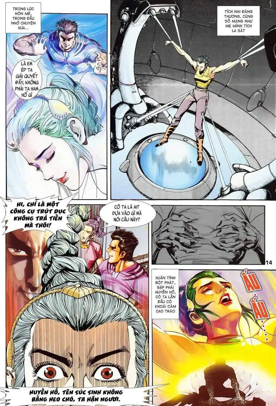 Truyện Tranh Long Hổ 5 Thế trang 8