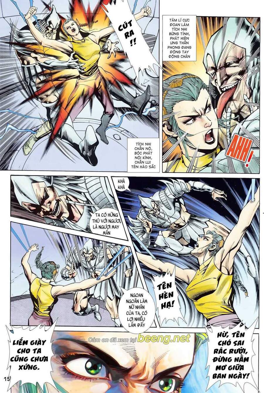 Truyện Tranh Long Hổ 5 Thế trang 8