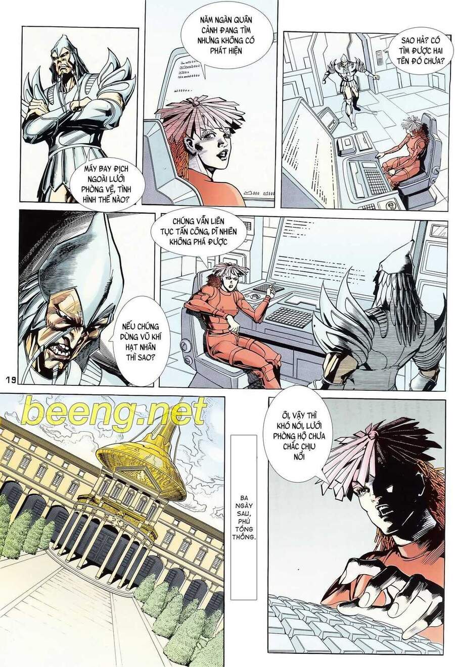 Truyện Tranh Long Hổ 5 Thế trang 8