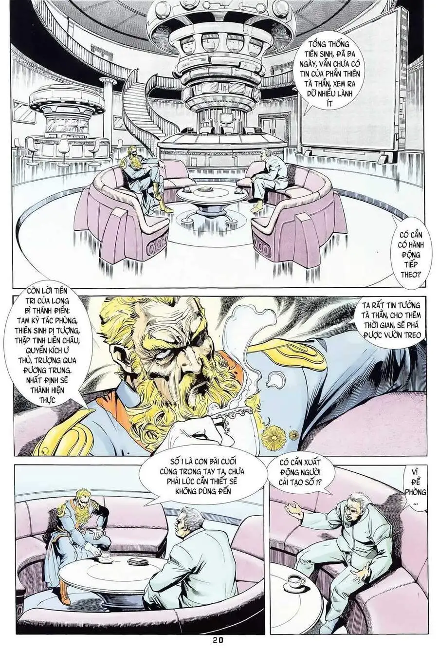 Truyện Tranh Long Hổ 5 Thế trang 8