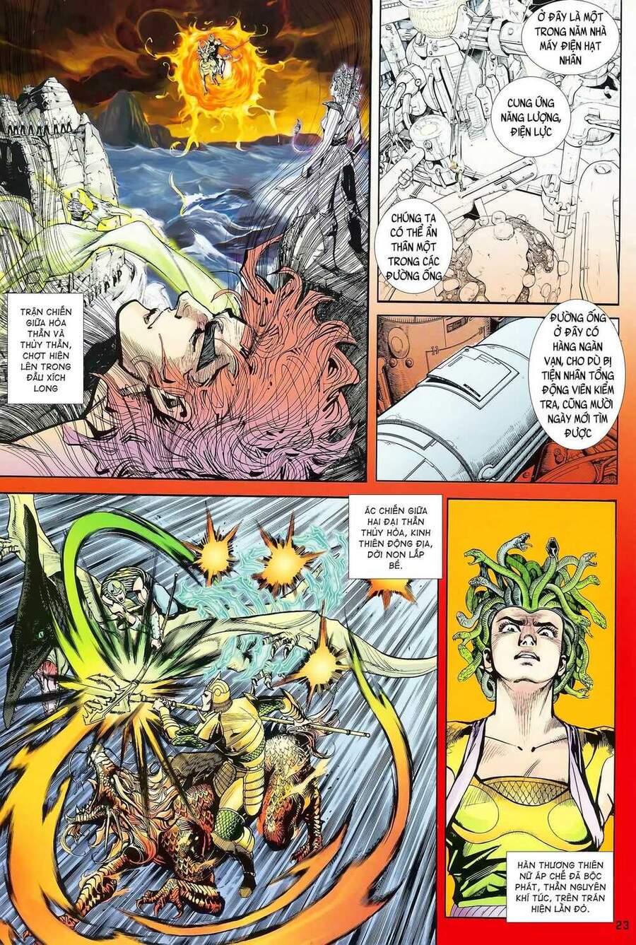 Truyện Tranh Long Hổ 5 Thế trang 8