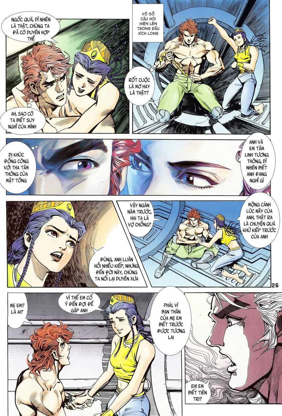 Truyện Tranh Long Hổ 5 Thế trang 8