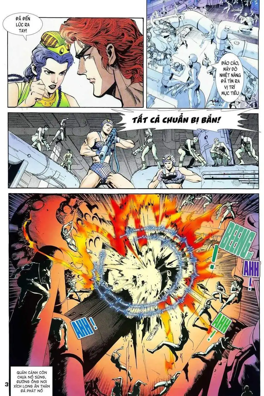 Truyện Tranh Long Hổ 5 Thế trang 8