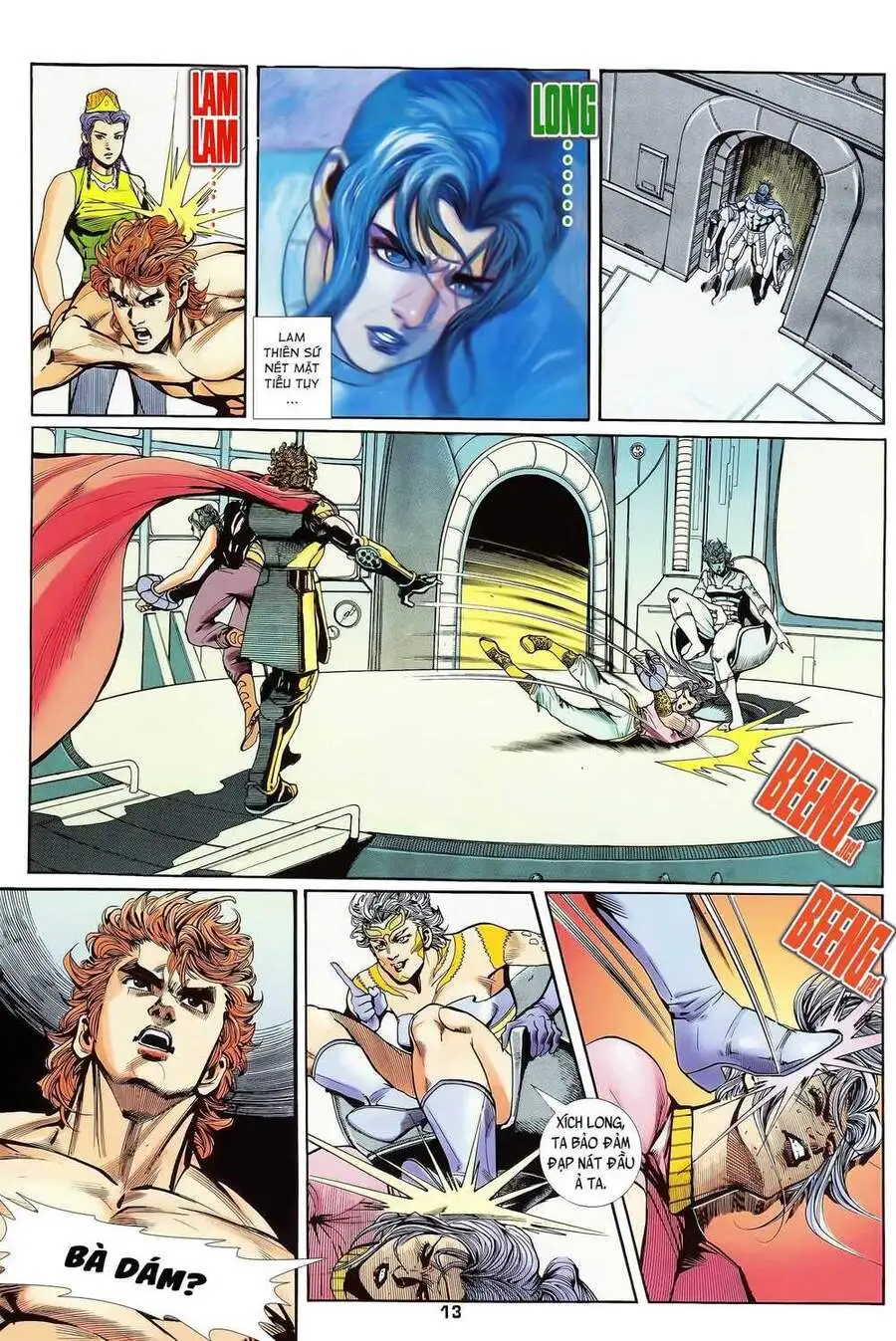 Truyện Tranh Long Hổ 5 Thế trang 8