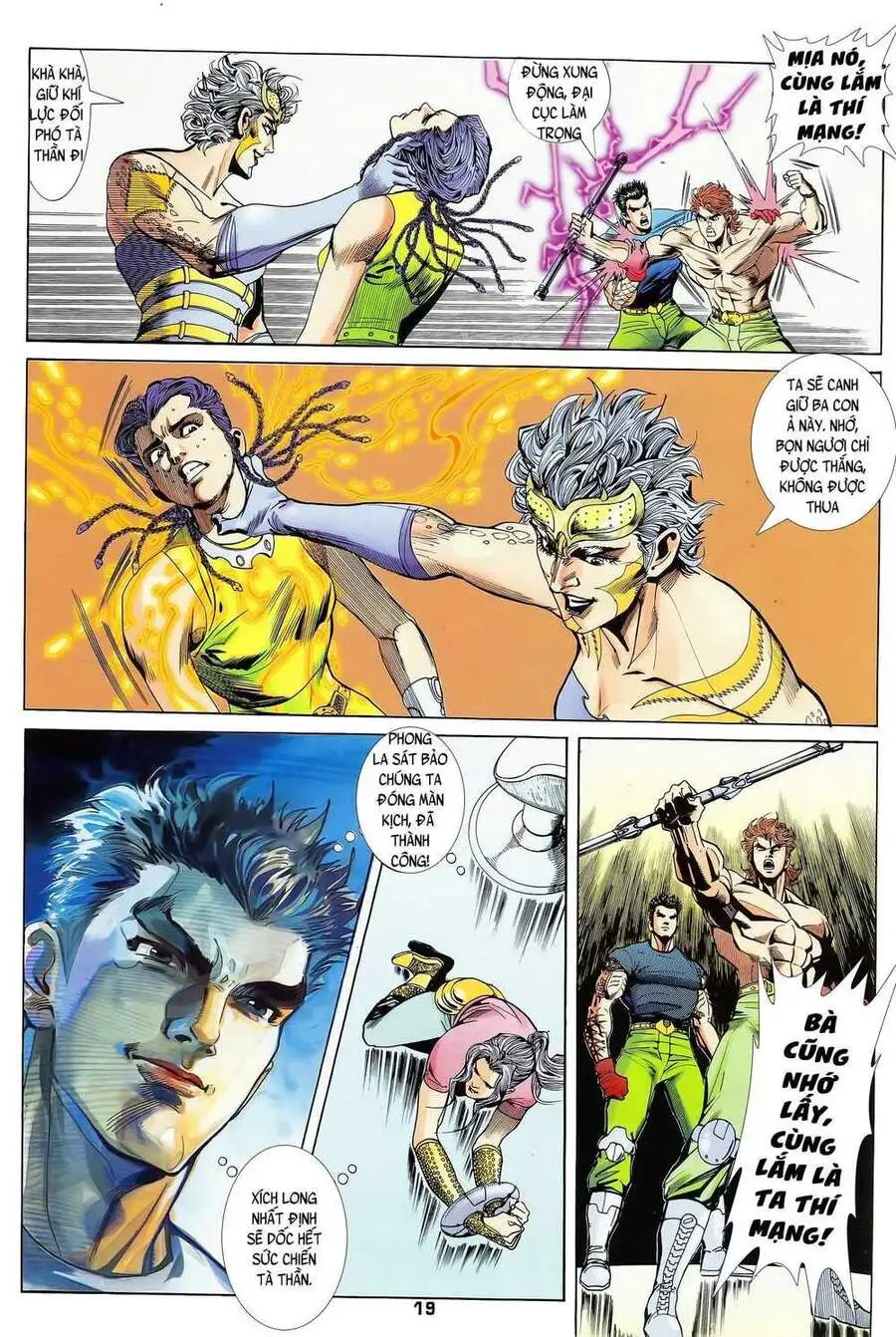 Truyện Tranh Long Hổ 5 Thế trang 8