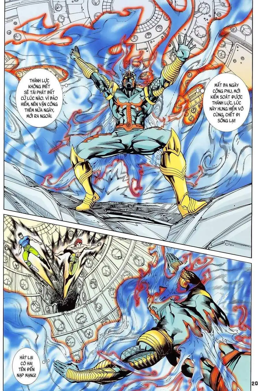 Truyện Tranh Long Hổ 5 Thế trang 8