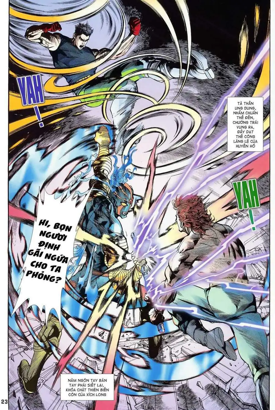 Truyện Tranh Long Hổ 5 Thế trang 8
