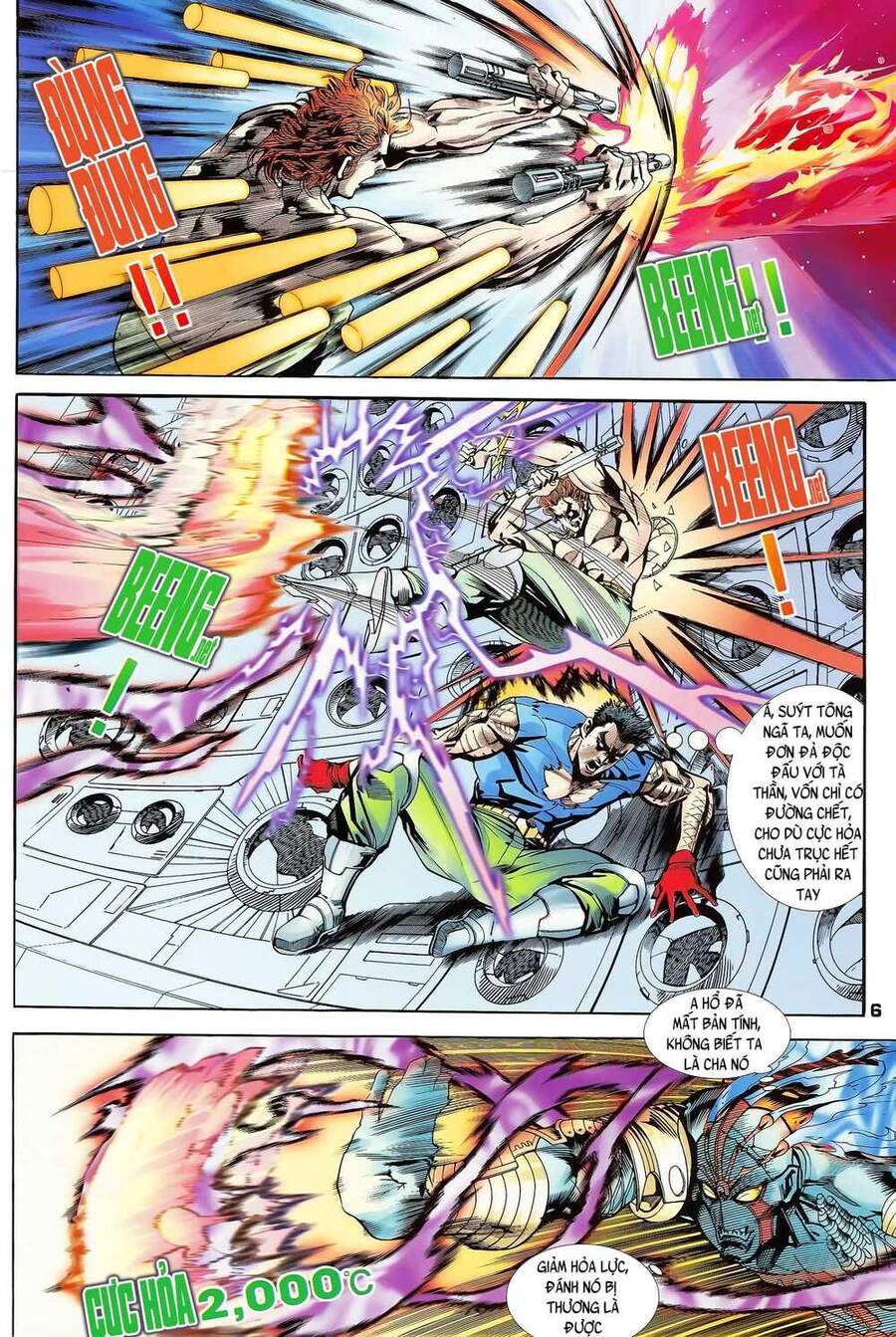 Truyện Tranh Long Hổ 5 Thế trang 8