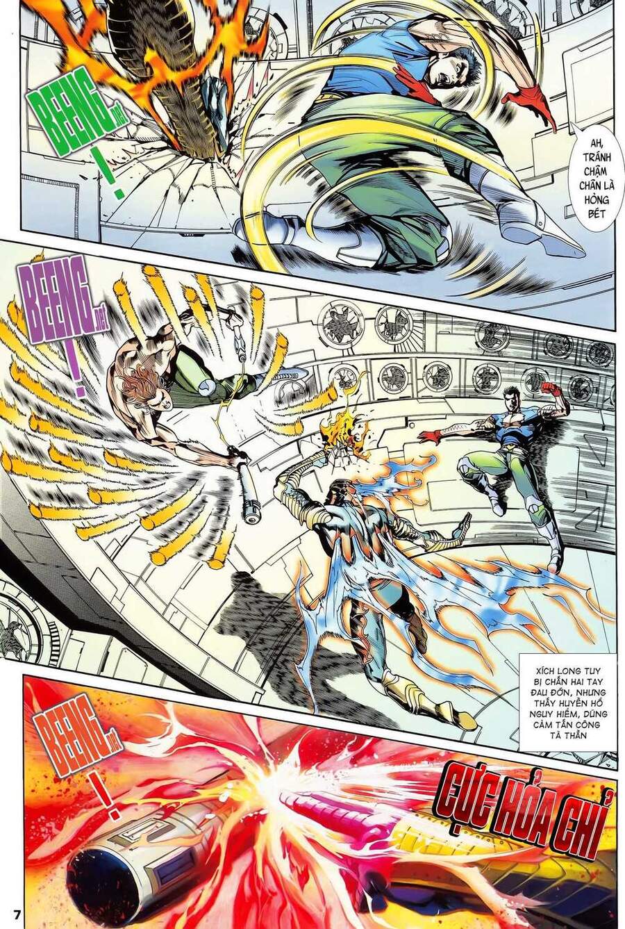 Truyện Tranh Long Hổ 5 Thế trang 8