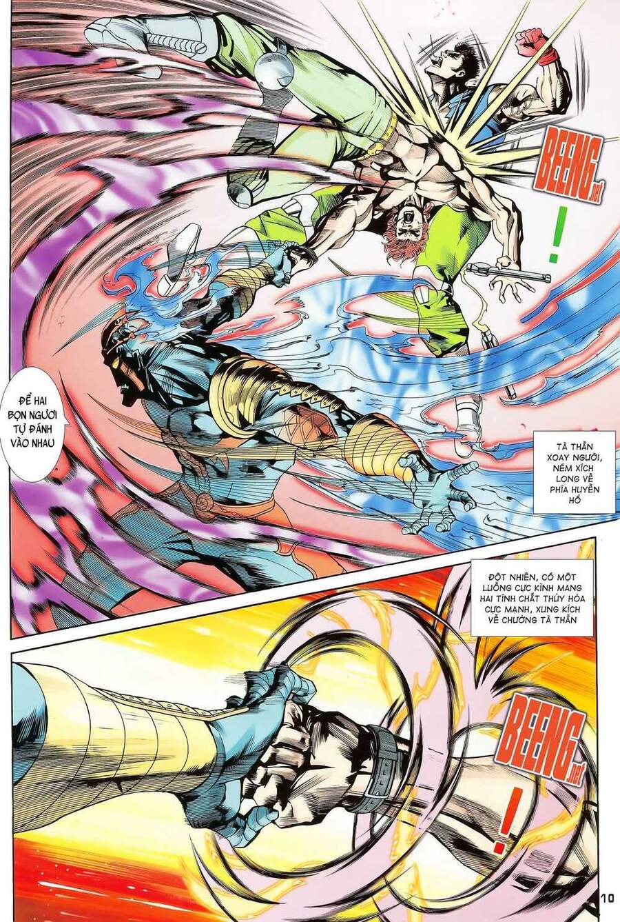 Truyện Tranh Long Hổ 5 Thế trang 8