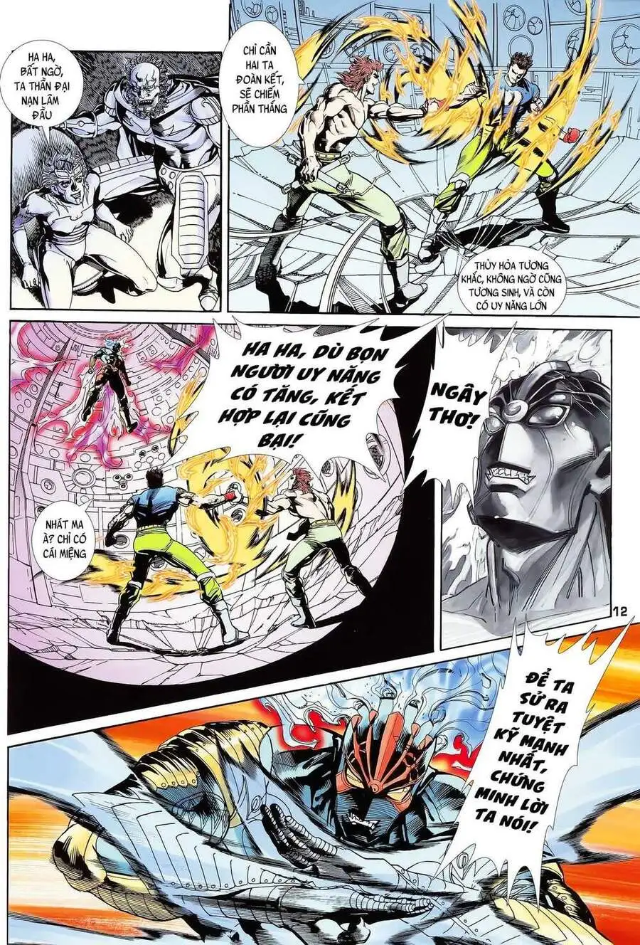 Truyện Tranh Long Hổ 5 Thế trang 8