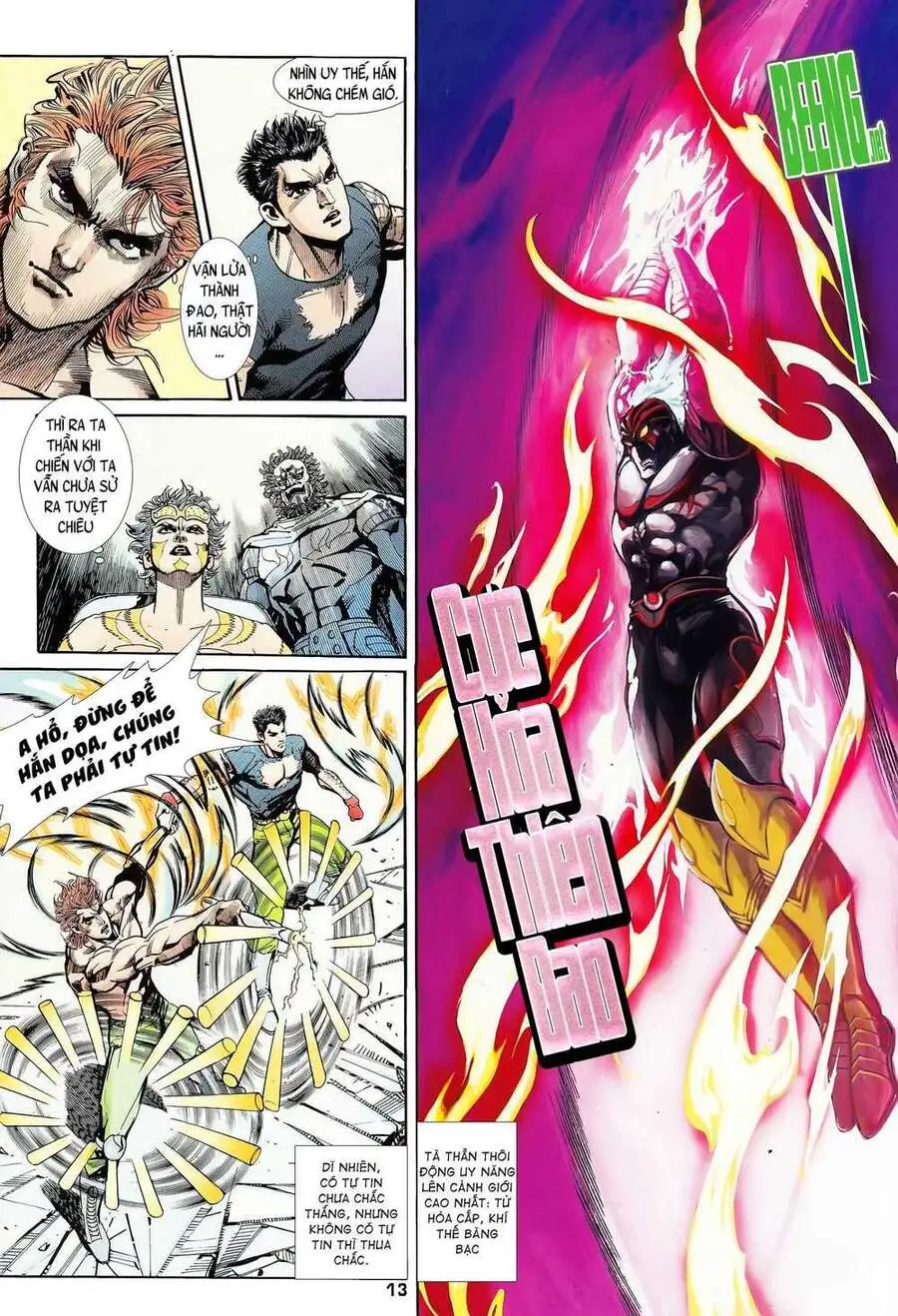 Truyện Tranh Long Hổ 5 Thế trang 8