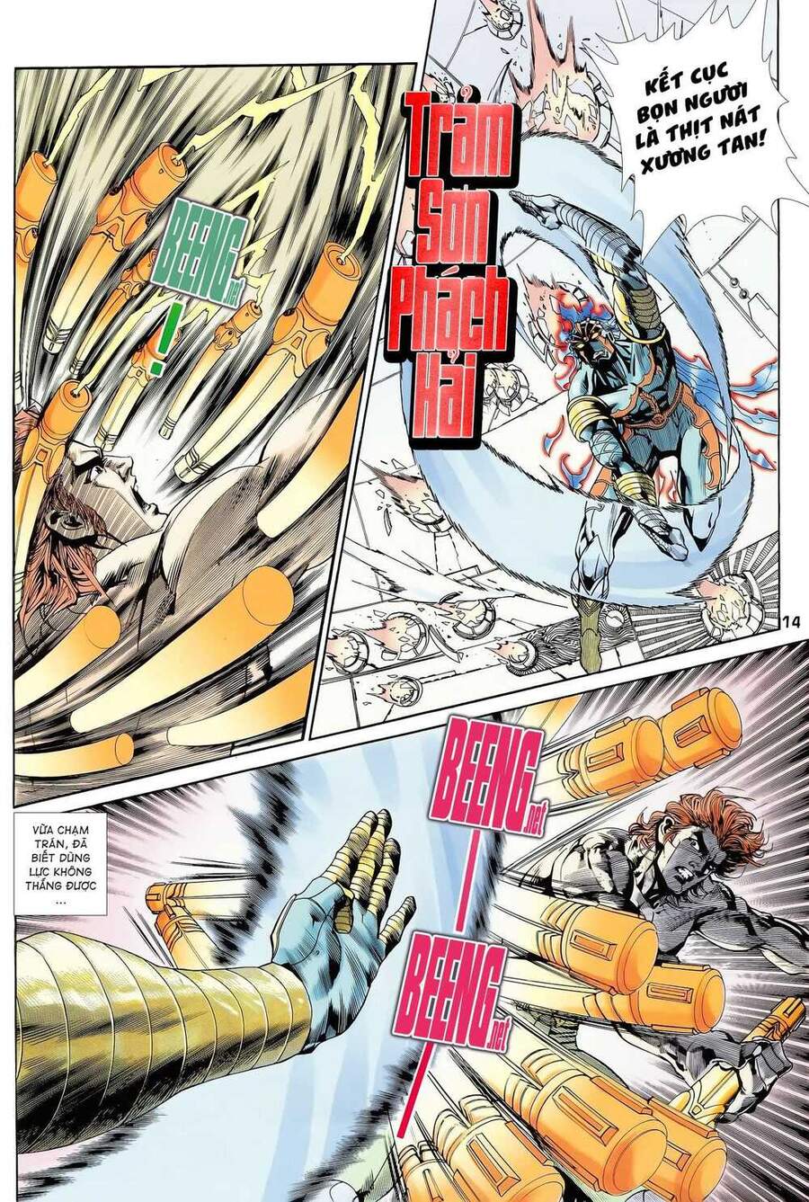 Truyện Tranh Long Hổ 5 Thế trang 8