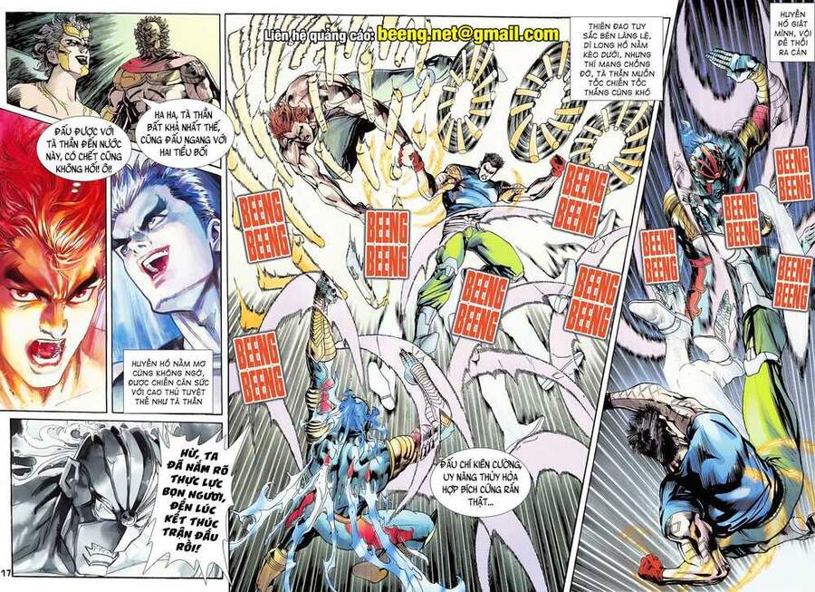 Truyện Tranh Long Hổ 5 Thế trang 8