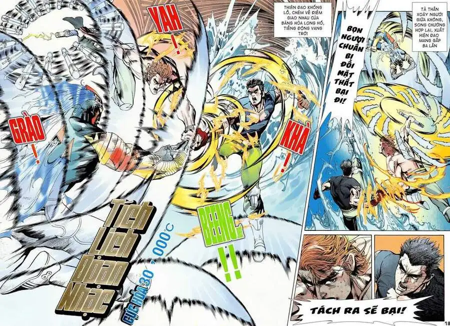 Truyện Tranh Long Hổ 5 Thế trang 8