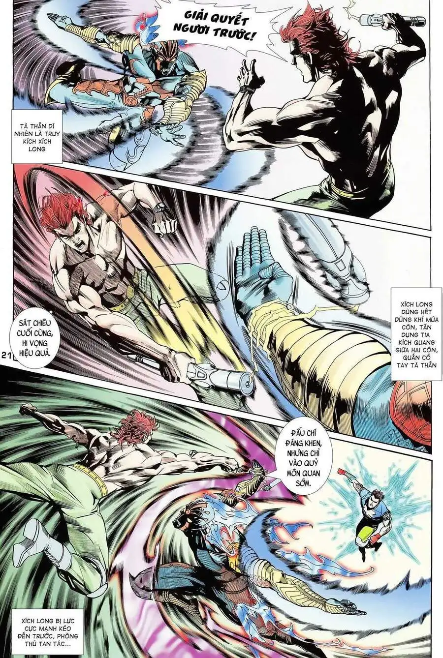 Truyện Tranh Long Hổ 5 Thế trang 8