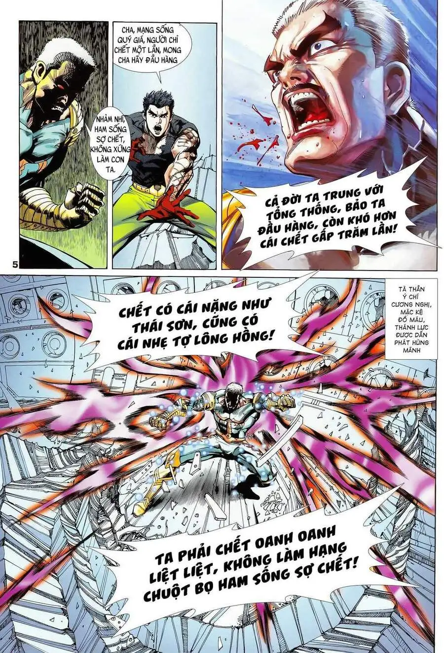 Truyện Tranh Long Hổ 5 Thế trang 8