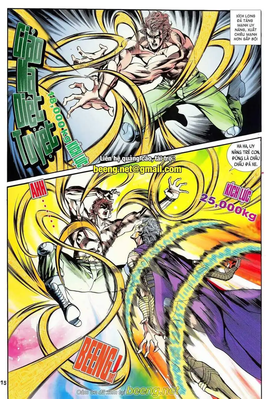 Truyện Tranh Long Hổ 5 Thế trang 8