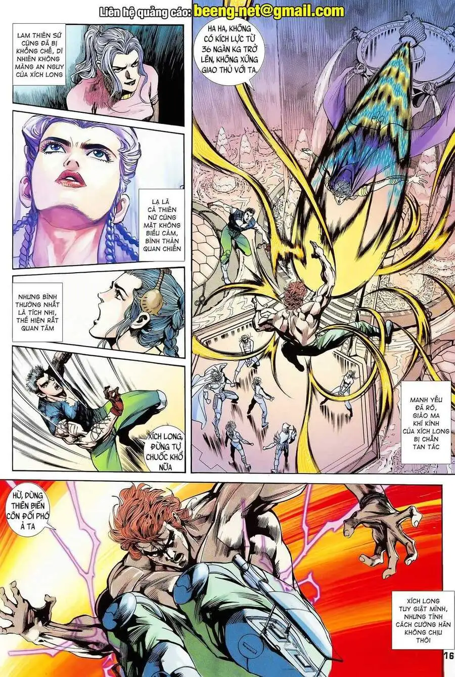Truyện Tranh Long Hổ 5 Thế trang 8
