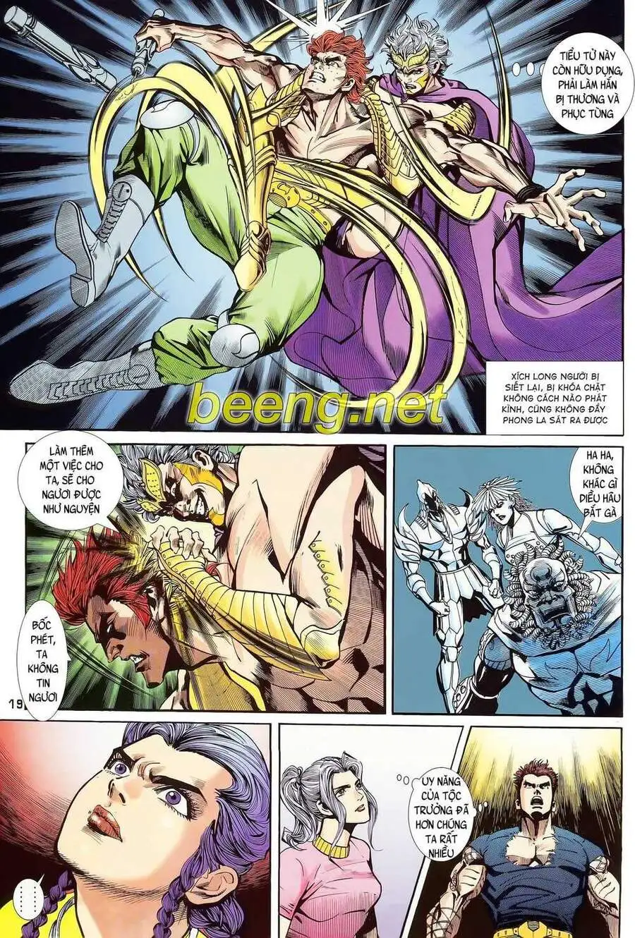 Truyện Tranh Long Hổ 5 Thế trang 8