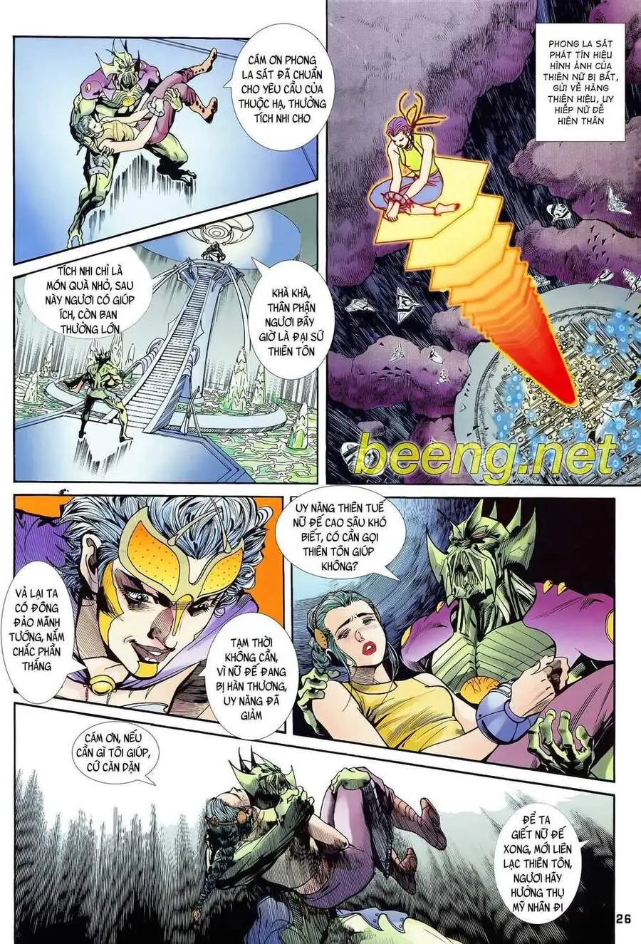 Truyện Tranh Long Hổ 5 Thế trang 8