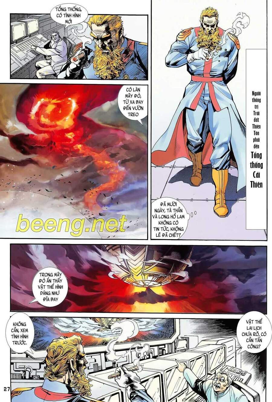 Truyện Tranh Long Hổ 5 Thế trang 8