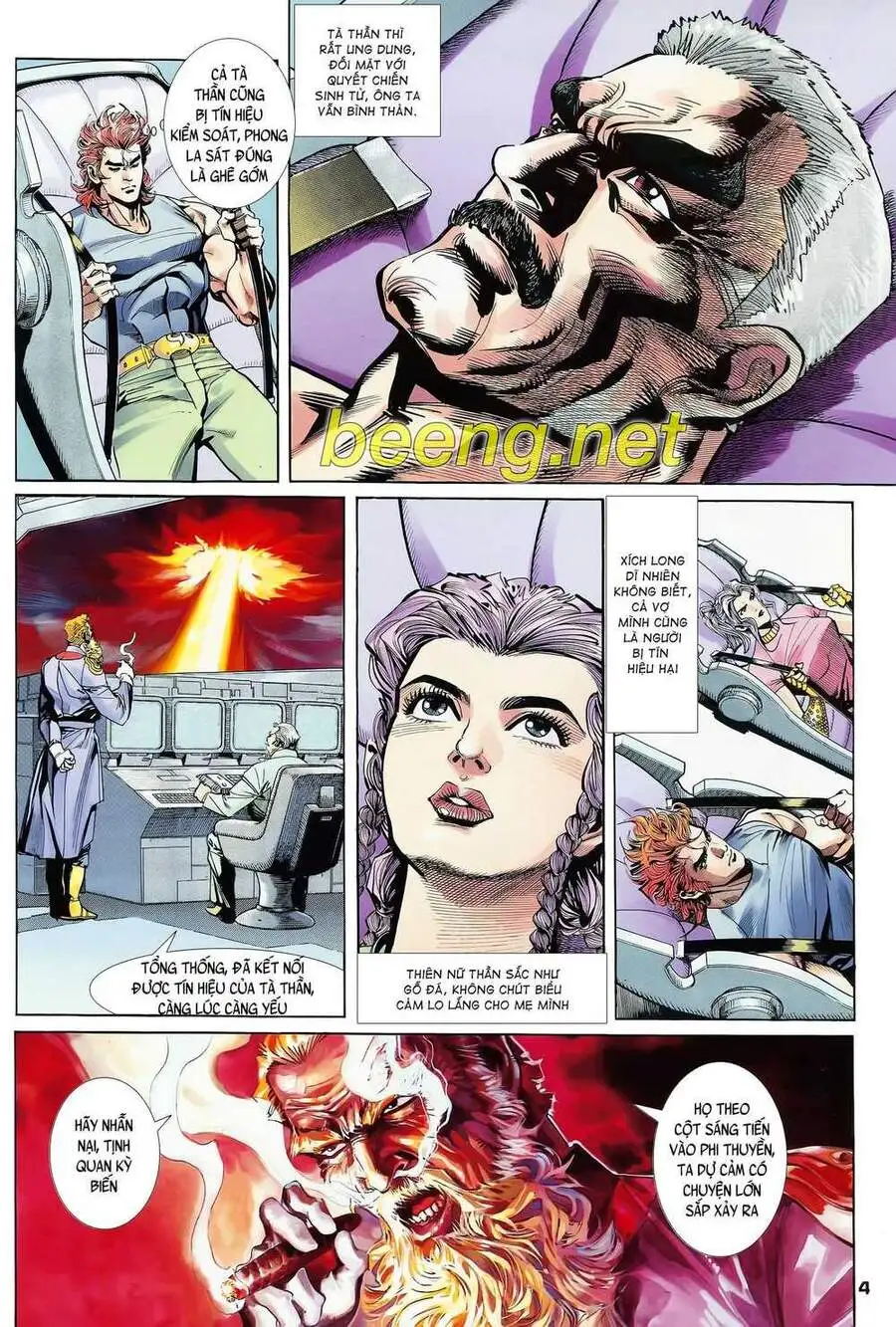 Truyện Tranh Long Hổ 5 Thế trang 8