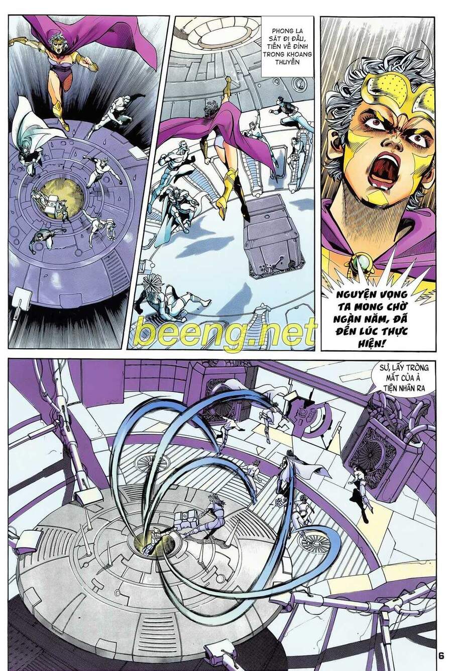 Truyện Tranh Long Hổ 5 Thế trang 8