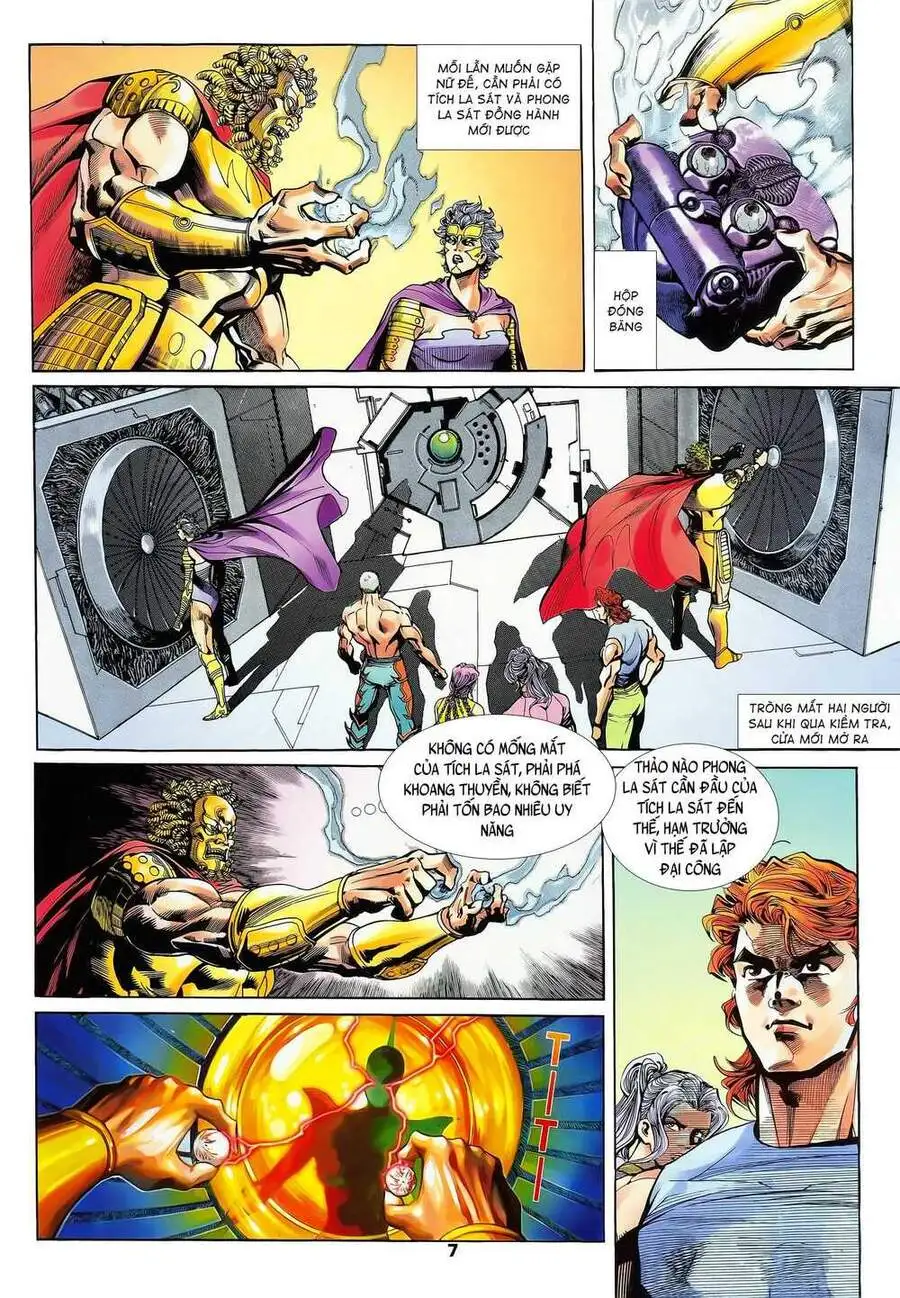 Truyện Tranh Long Hổ 5 Thế trang 8