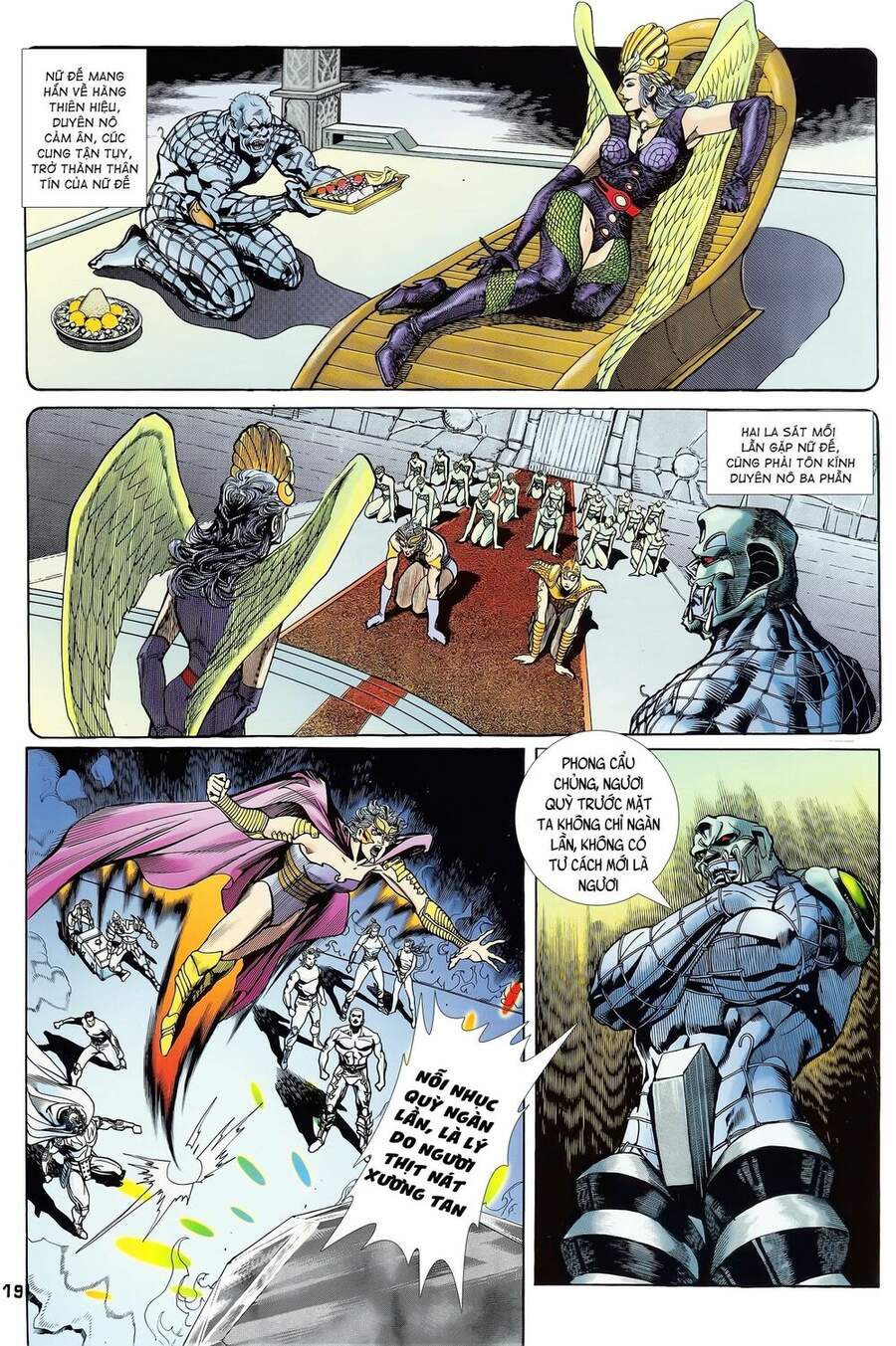 Truyện Tranh Long Hổ 5 Thế trang 8