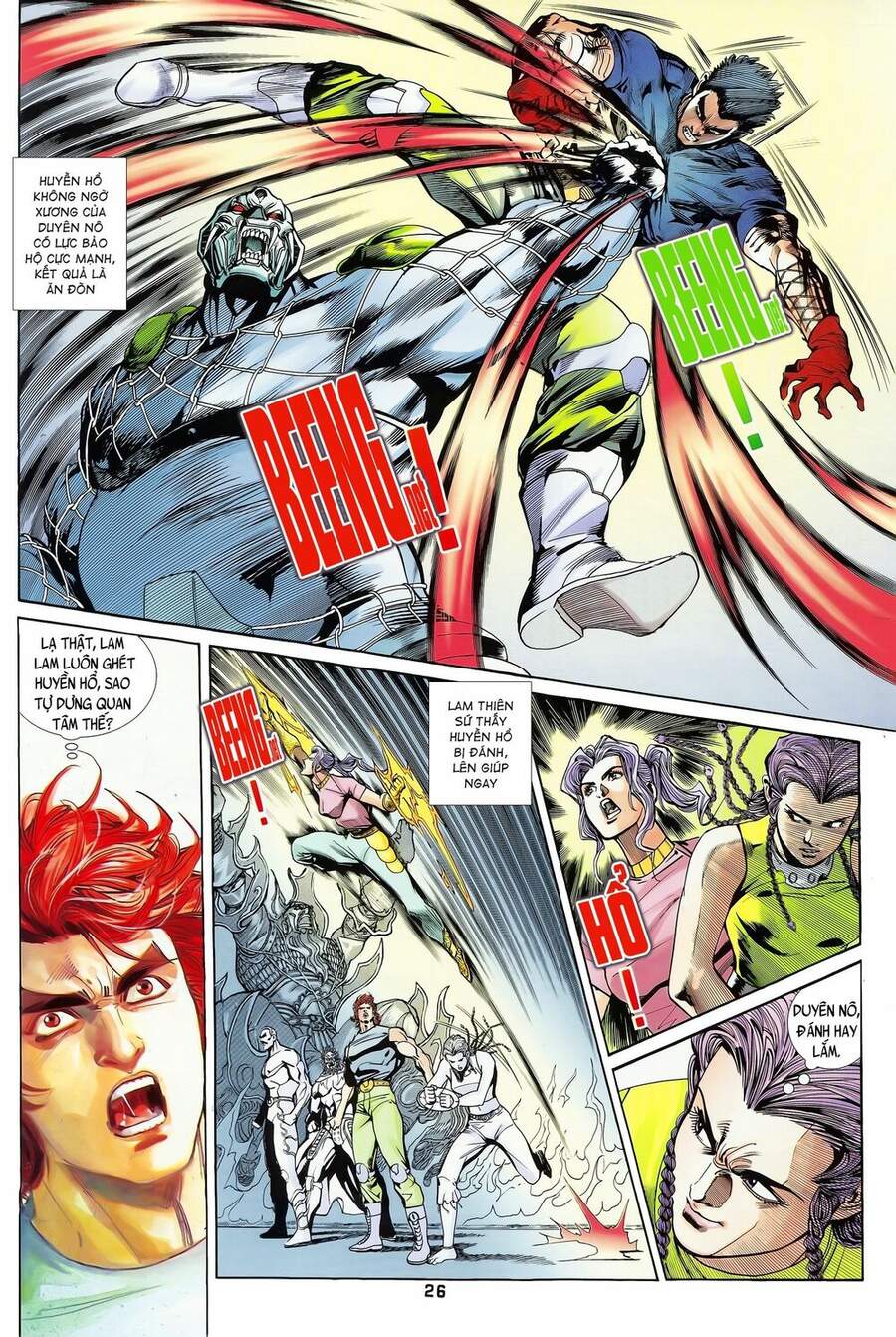 Truyện Tranh Long Hổ 5 Thế trang 8