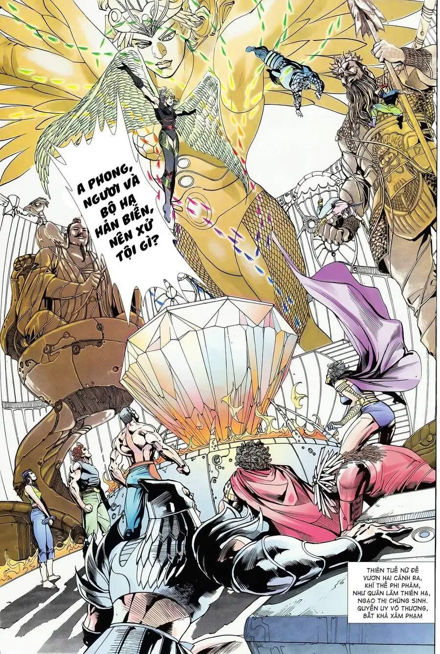 Truyện Tranh Long Hổ 5 Thế trang 8